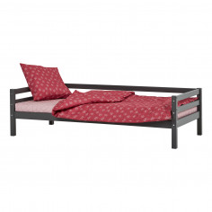 Lit junior incl. Slates 90 x 200 - Perle fumée