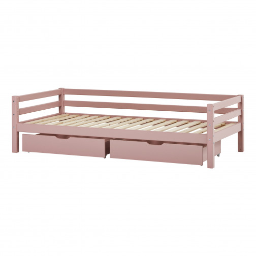 Lit junior incl. Slates 90 x 200 - Rose pâle