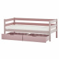 Tiroir défini sur roues 2 pcs. Pour 70 x 160 - Rose pâle