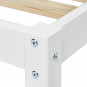 Plateau plat, 70x160 cm, blanc