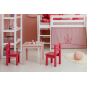 La chaise des enfants de Mads, Baroque Rose