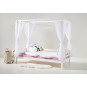 Modulee pour le Lit cabane  90x200cm, blanc