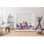 Modulee pour le Lit cabane  90x200cm, blanc