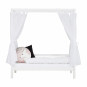 Modulee pour le Lit cabane  90x200cm, blanc