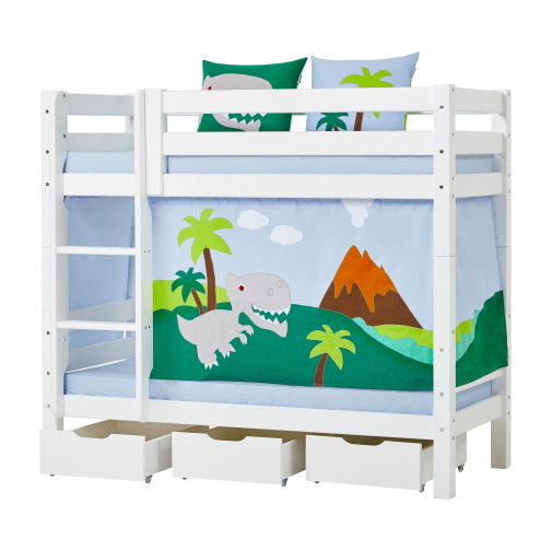 Tiroir sur roues, blanc