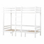 Jumbo Supports avec table de table, 90x200 cm, blanc