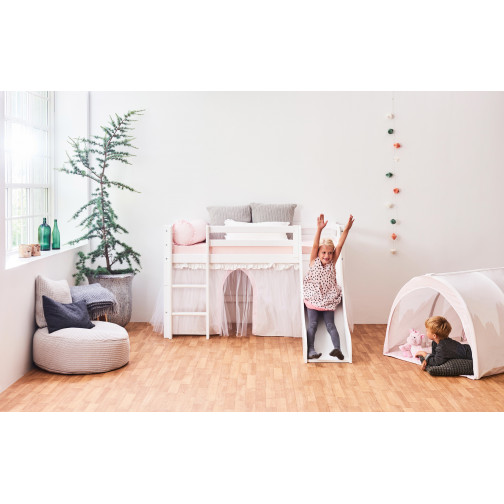 pour un Lit mezzanine  70x160cm avec diapositive