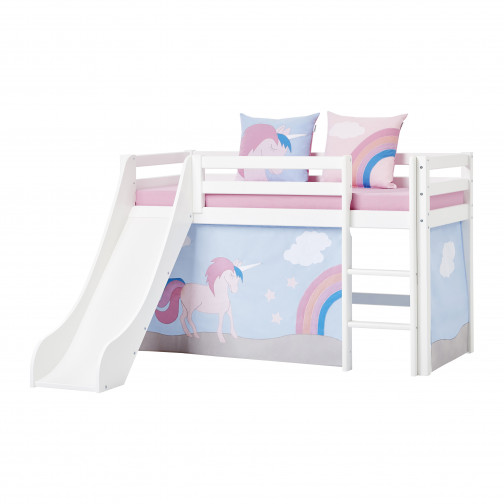 pour un Lit mezzanine  70x160cm avec diapositive