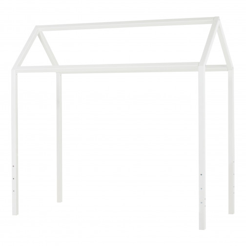 Module de lit maison 90 x 200 - Blanc Ma couleur