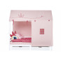 Module de lit maison 90 x 200 - Blanc Ma couleur