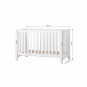 Anton Babybed 60x120cm