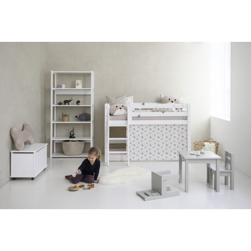 PlayChest avec roues, blanc