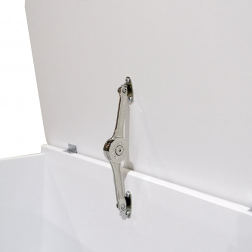 PlayChest avec roues, blanc