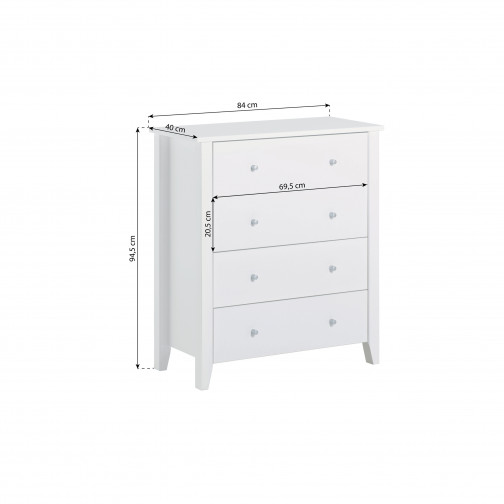 Christian Dressing Coffon, Blanc
