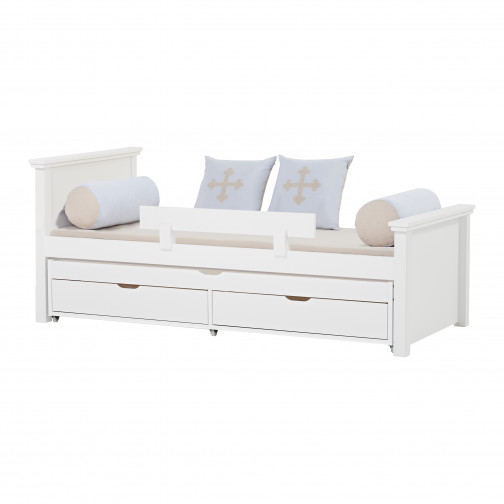 90x190 cm Tirage lit pour les lits de luxe, blanc