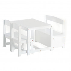 Mathilde Enfant's Set avec Bigage, Blanc