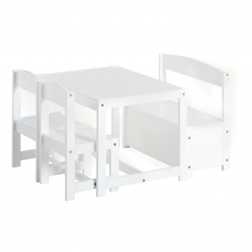 Mathilde Enfant's Set avec Bigage, Blanc