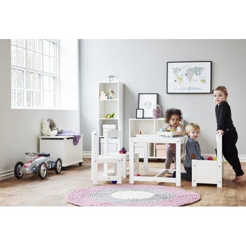 Mathilde Enfant's Set avec Bigage, Blanc