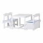 Mathilde Enfant's Set avec Bigage, Blanc
