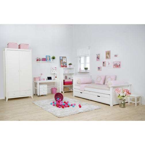 MAJA Deluxe Lit fin, haut, blanc