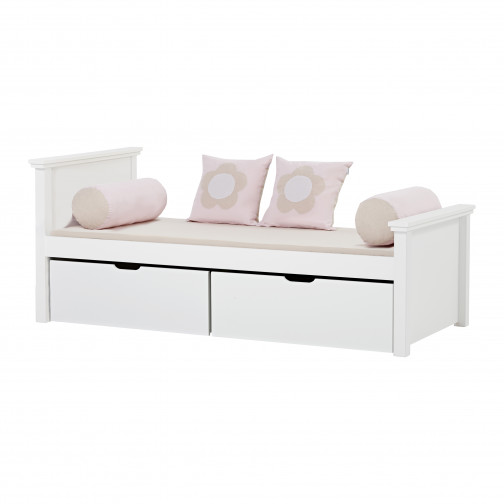 MAJA Deluxe Lit fin, haut, blanc
