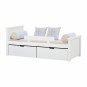 MAJA Deluxe Lit fin, haut, blanc
