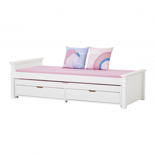 70x190 cm Lit Tirage pour lits de luxe, blanc