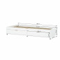 70x190 cm Lit Tirage pour lits de luxe, blanc