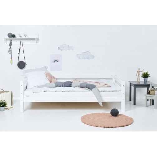 Lit Junior Premium avec dossier 120 x 200 cm, blanc