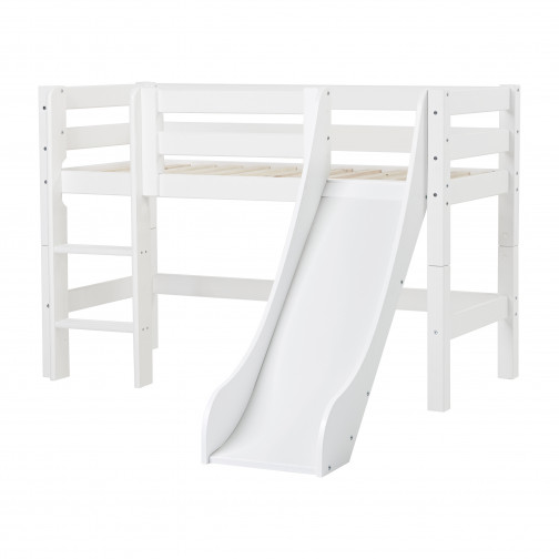 MODULEE POUR PRIMIUM Lit mezzanine  70x160cm, blanc