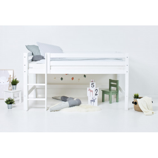 Module de lit Premium lit mezzanine 120 x 200 - Blanc
