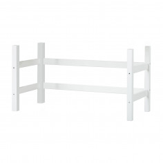 Module pour lit haute hauteur de qualité supérieure 70x160 cm, blanc