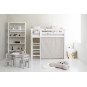 Module pour lit haute hauteur de qualité supérieure 70x160 cm, blanc