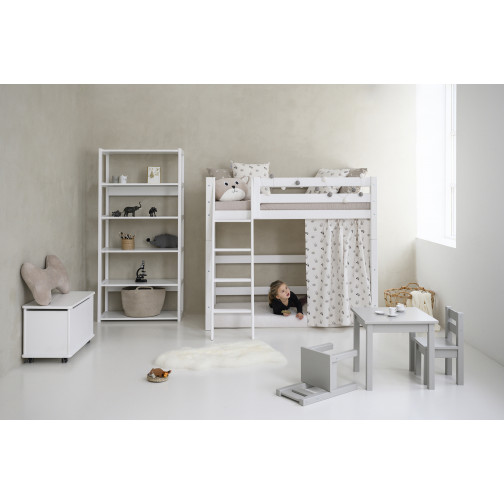 Module pour lit haute hauteur de qualité supérieure 70x160 cm, blanc