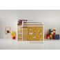 MODUDE POUR PREMIUM MIX HIGH LIT 90X200 cm, blanc
