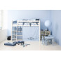 MODUDE POUR PREMIUM MIX HIGH LIT 90X200 cm, blanc