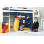 MODUDE POUR PREMIUM MIX HIGH LIT 90X200 cm, blanc