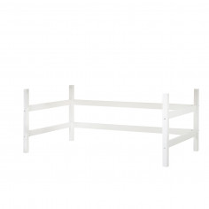 Module de lit haut de gamme de haut niveau 120 x 200 - Blanc