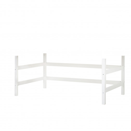 Module de lit haut de gamme de haut niveau 120 x 200 - Blanc