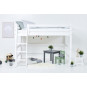 Module de lit haut de gamme de haut niveau 120 x 200 - Blanc