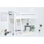 Module de lit haut de gamme de haut niveau 120 x 200 - Blanc