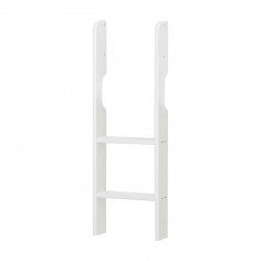 Échelle pour une lit mezzanine haut de gamme, droite, blanc
