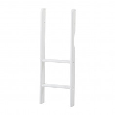 Échelle pour des lits superposés premium, droit, blanc