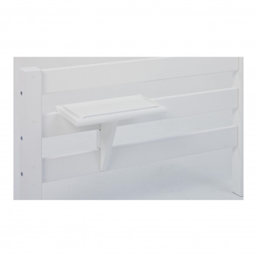 Table d'appoint de lit Premium, blanc