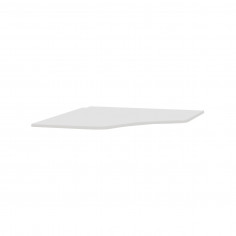 Coin-tabletop pour dormeur haut et élevé, blanc