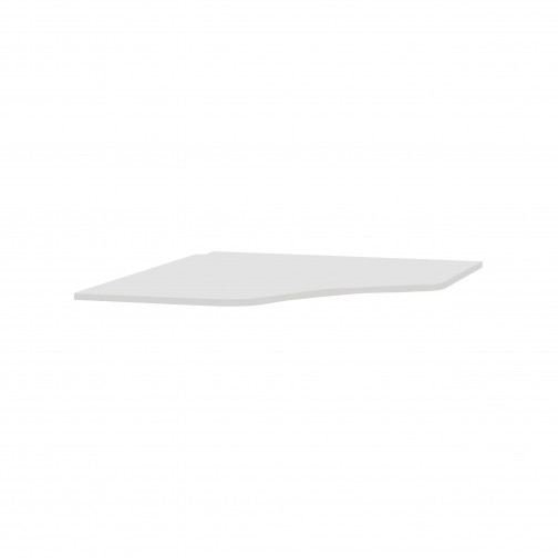 Coin-tabletop pour dormeur haut et élevé, blanc