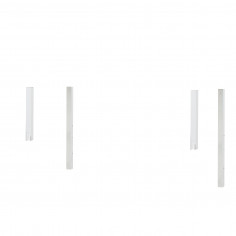 Jambes pour lit familial - Blanc