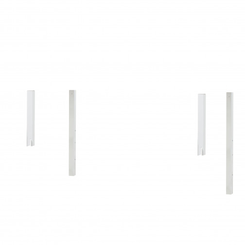 Jambes pour lit familial - Blanc