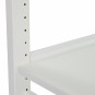 Étagère de rangement, 1, blanc