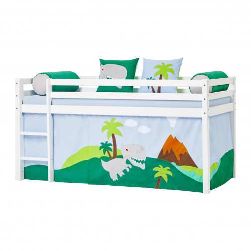 Coussin rond, dinosaure